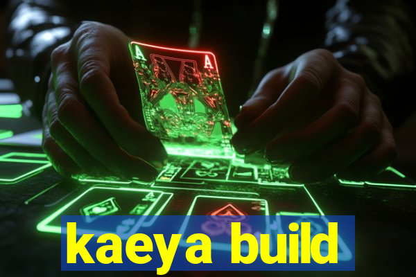 kaeya build