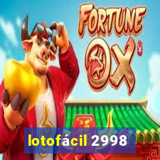 lotofácil 2998