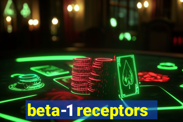 beta-1 receptors