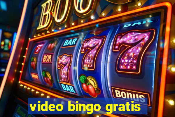 video bingo gratis