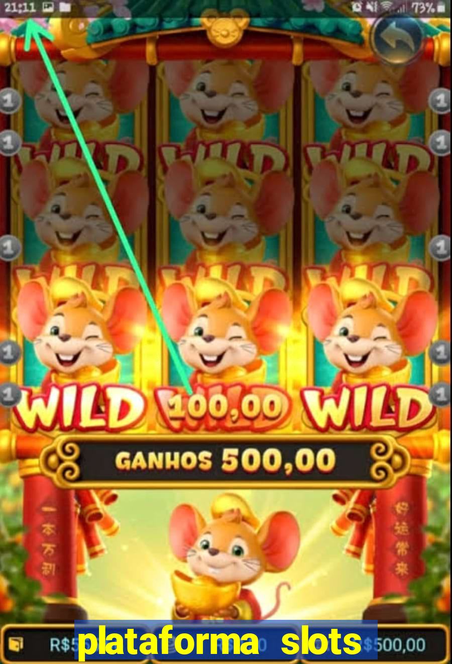 plataforma slots pagando hoje