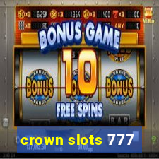 crown slots 777