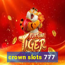 crown slots 777