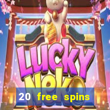 20 free spins cookie casino