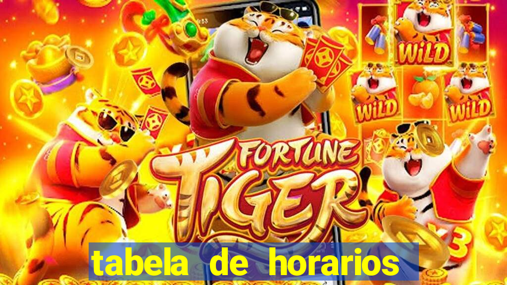 tabela de horarios pagantes do fortune tiger