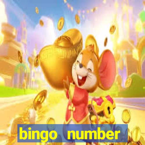 bingo number generator online