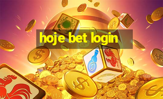 hoje bet login