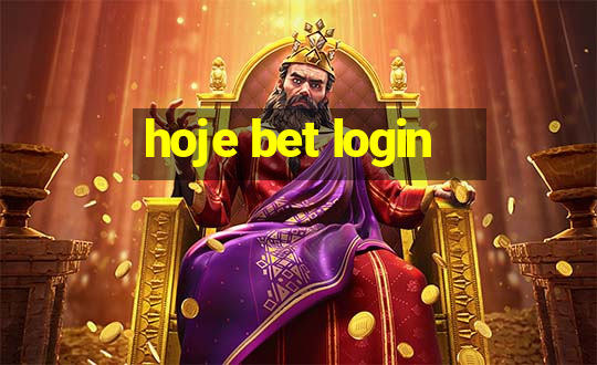 hoje bet login