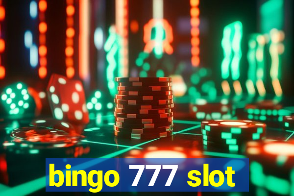 bingo 777 slot