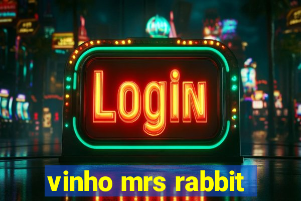 vinho mrs rabbit