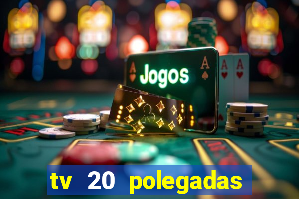 tv 20 polegadas casas bahia