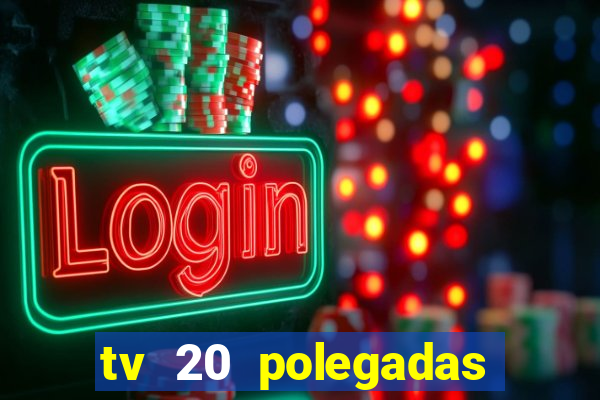 tv 20 polegadas casas bahia