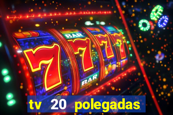 tv 20 polegadas casas bahia