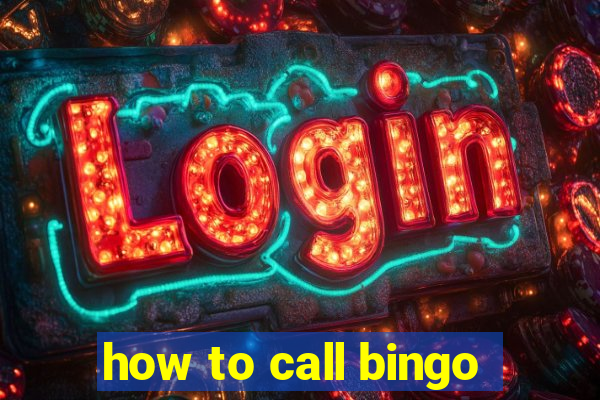 how to call bingo