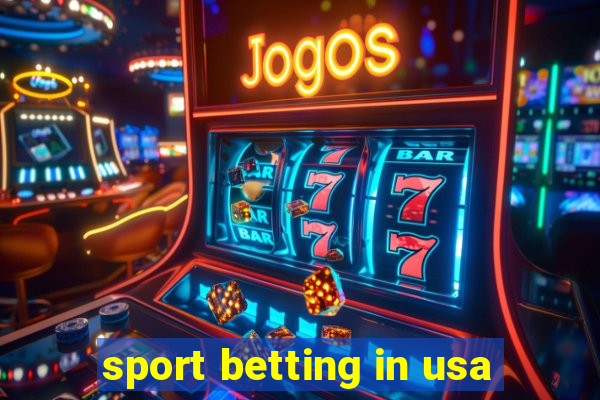 sport betting in usa