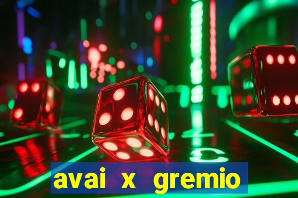 avai x gremio novorizontino palpite