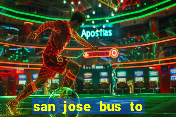 san jose bus to la fortuna