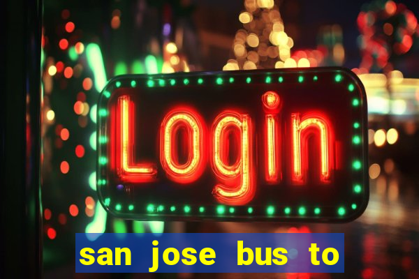 san jose bus to la fortuna