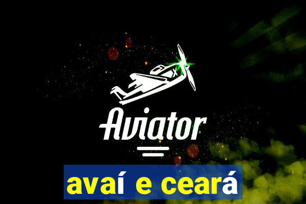 avaí e ceará