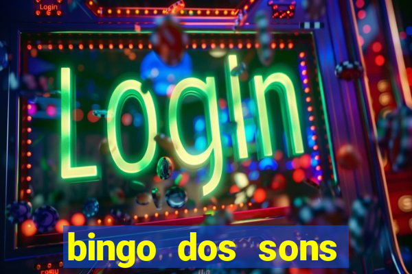 bingo dos sons iniciais como jogar