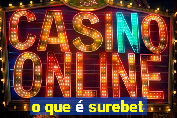 o que é surebet