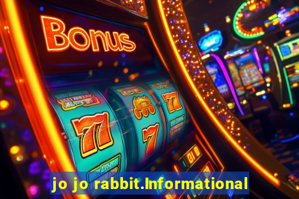 jo jo rabbit.Informational