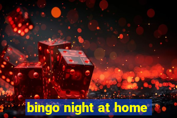 bingo night at home