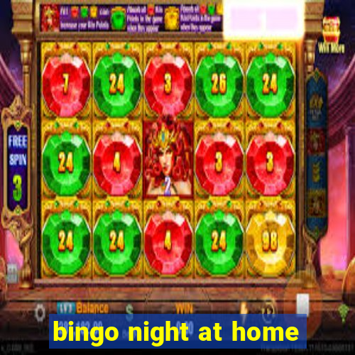 bingo night at home