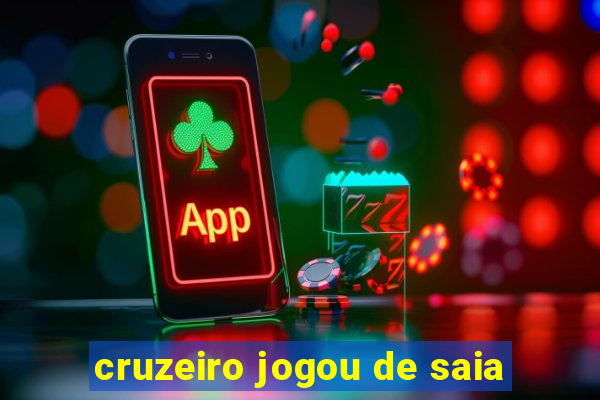 cruzeiro jogou de saia