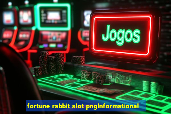 fortune rabbit slot pngInformational