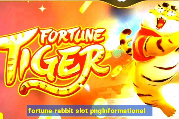 fortune rabbit slot pngInformational