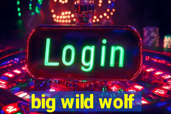 big wild wolf