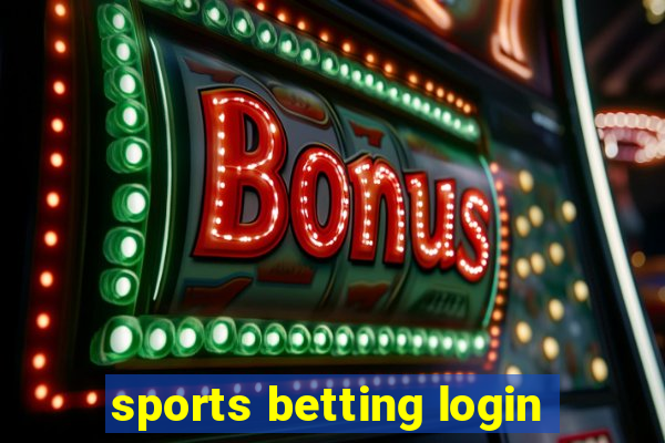 sports betting login