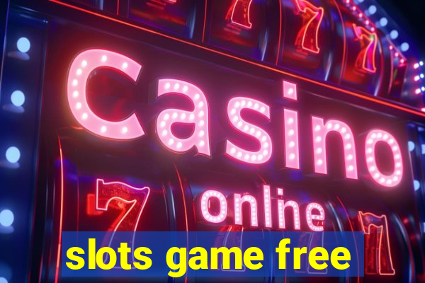 slots game free