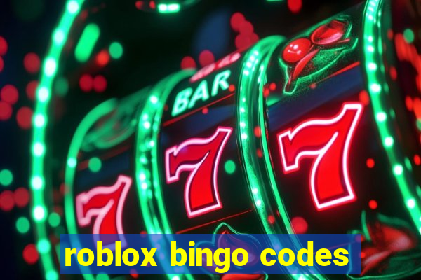 roblox bingo codes