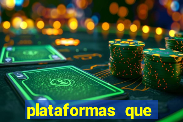 plataformas que mais pagam slots