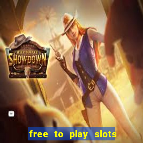 free to play slots no download