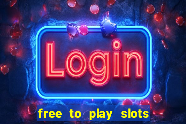 free to play slots no download