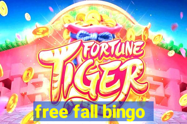 free fall bingo