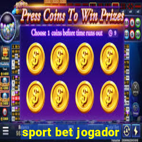 sport bet jogador