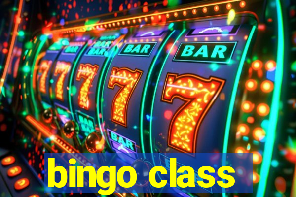 bingo class