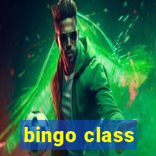 bingo class