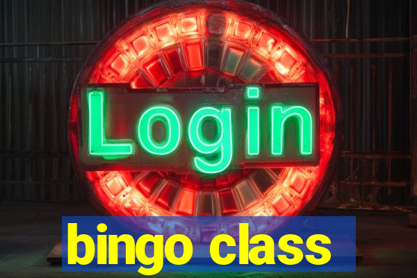 bingo class