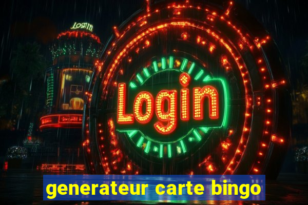 generateur carte bingo