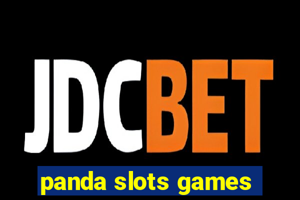 panda slots games