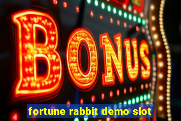 fortune rabbit demo slot