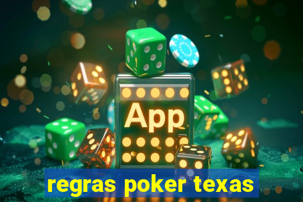 regras poker texas