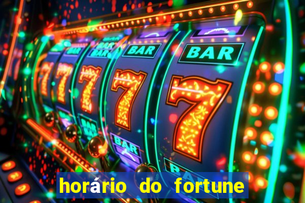 horário do fortune rabbit hoje