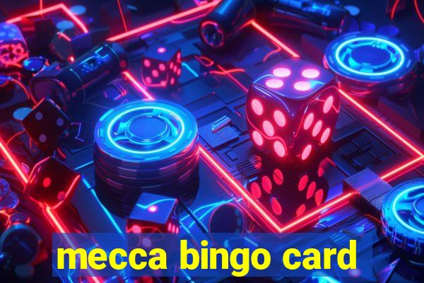 mecca bingo card