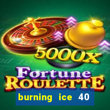 burning ice 40 slot online